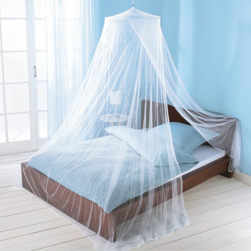 white mosquito single net bed canopy